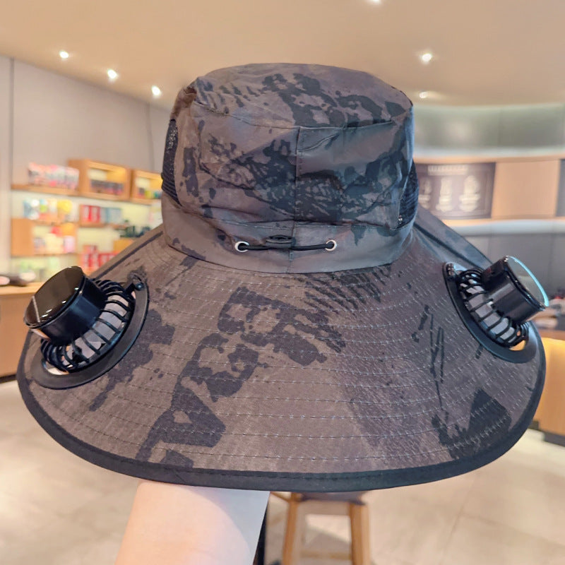 Hat With Solar Powered Fan