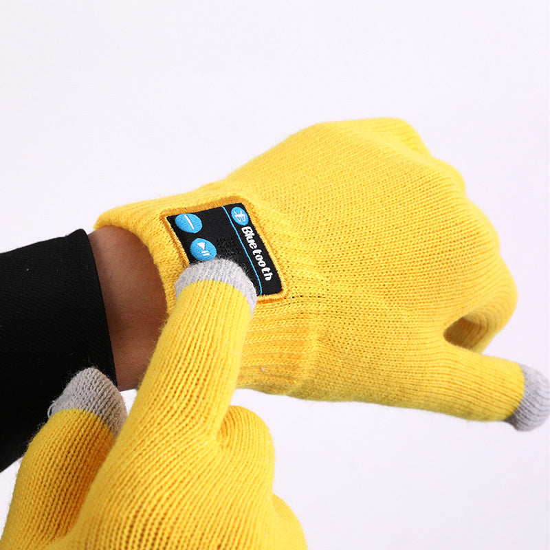 Gloves With Wireless Bluetooth