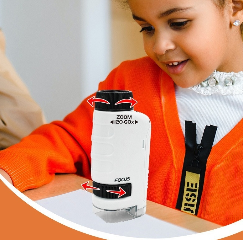 Children's Handheld Microscope - Professional Level