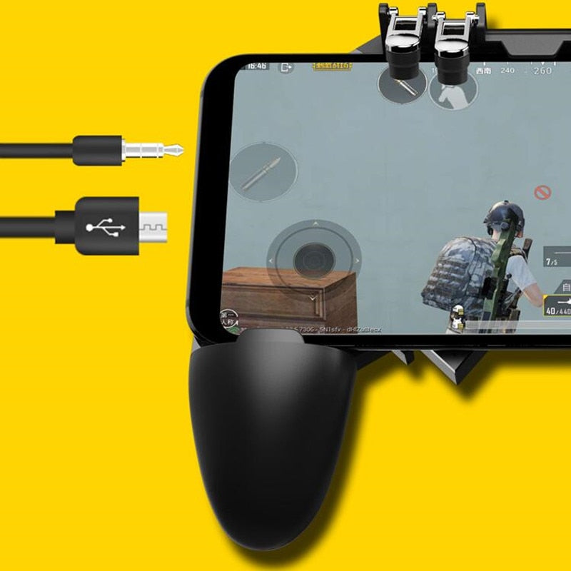 Mobile Phone Game Controller With Shooting Trigger
