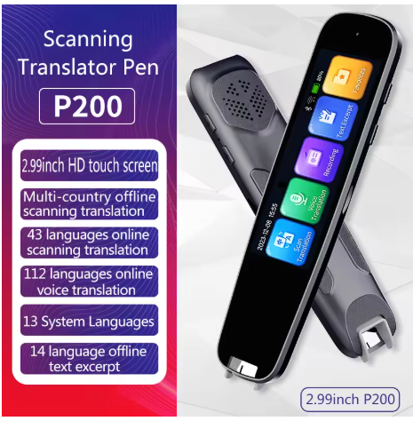 Portable Voice Translation Scanner Pen (WiFi And AI Supported)
