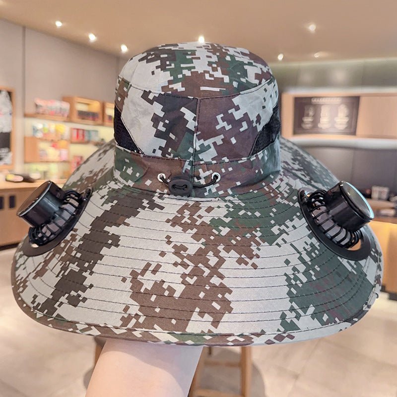 Hat With Solar Powered Fan