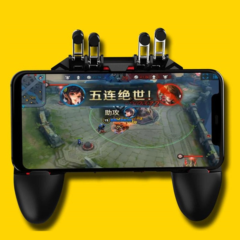 Mobile Phone Game Controller With Shooting Trigger