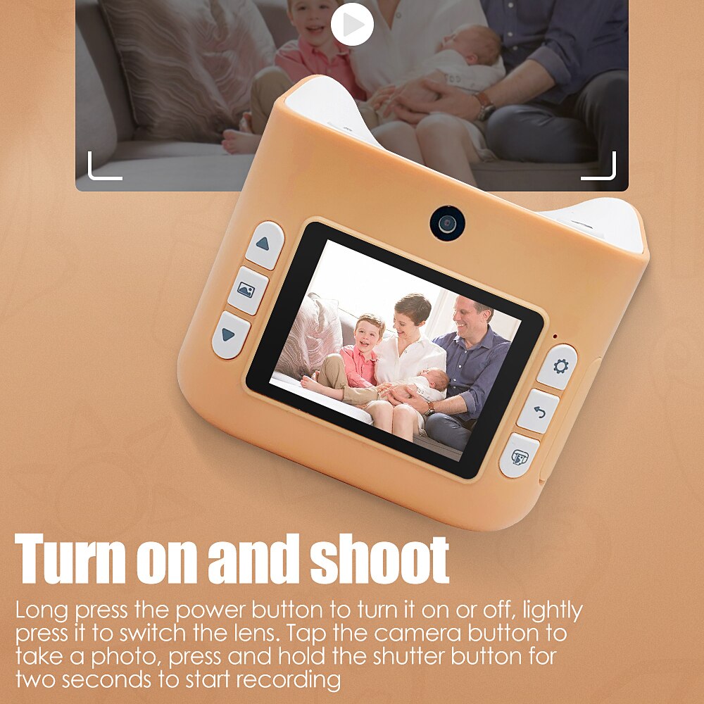 Instant Print Camera For Children Gifts | Polaroid Camera For Kids | Children Gift Item