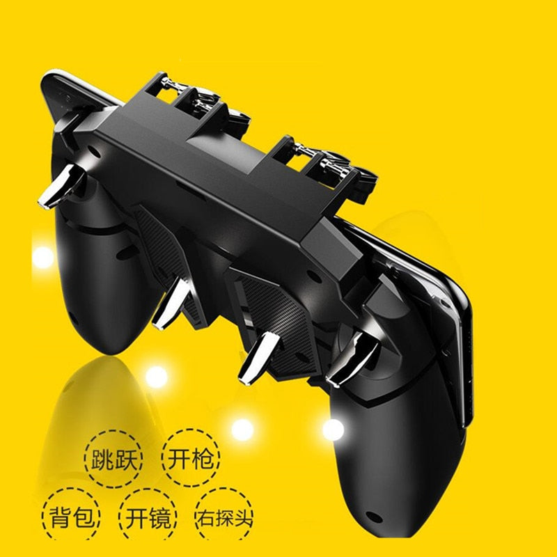 Mobile Phone Game Controller With Shooting Trigger