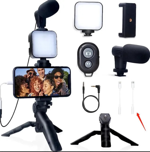 Vlogging Kit For Mobile Phone