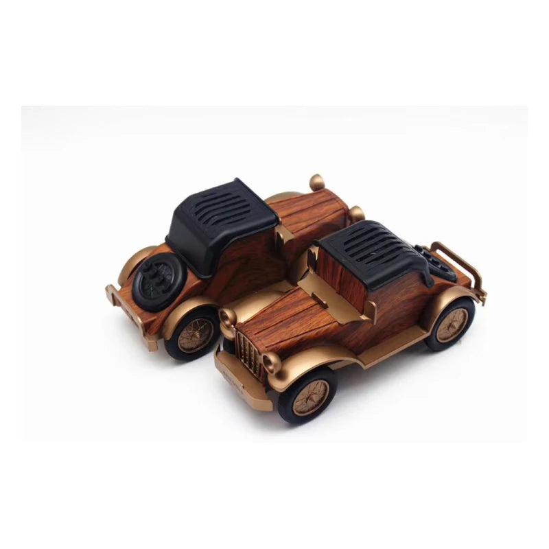 Bluetooth Speaker - Classic Car Shaped (Wooden Colored)